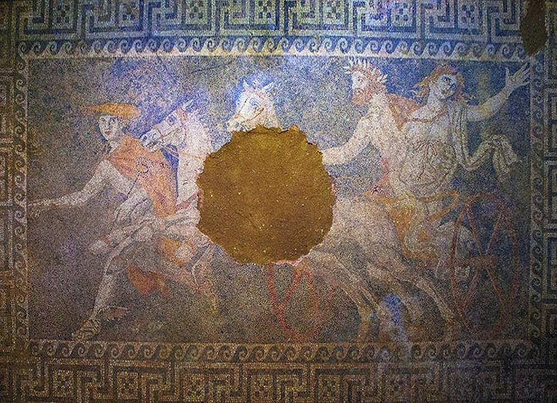 The Abduction of Persephone ca 350 BCE by Pluto Amphipolis